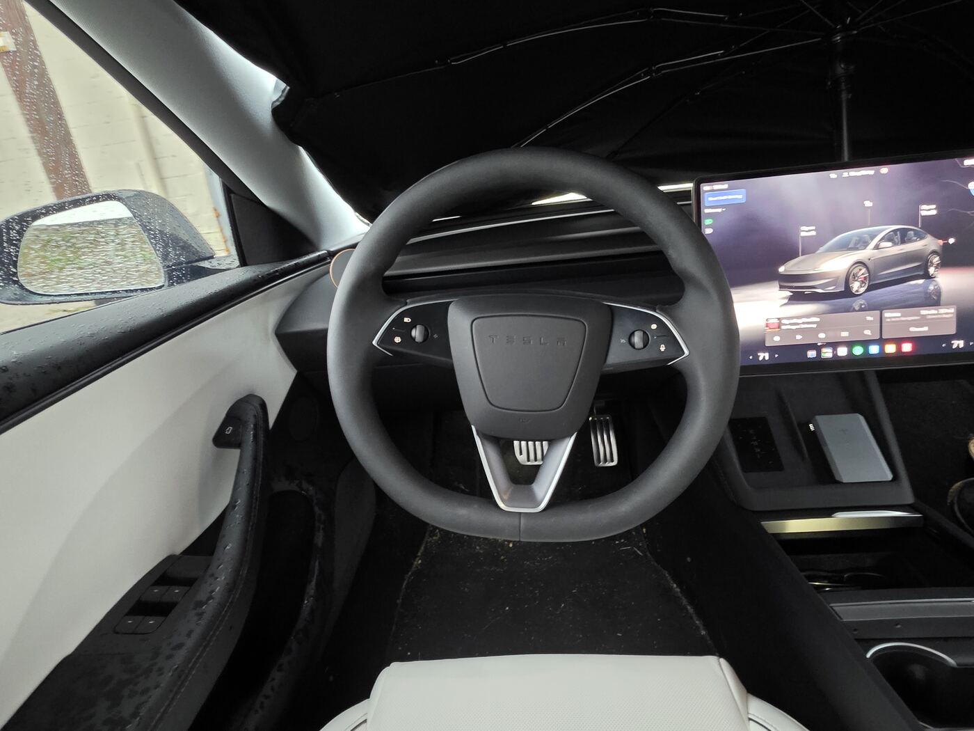 Recent job: Tesla Model 3, alternate angle