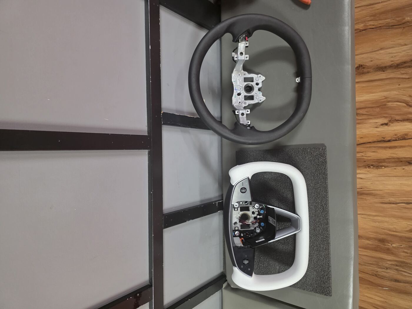 Recent job: steering wheel install, finished